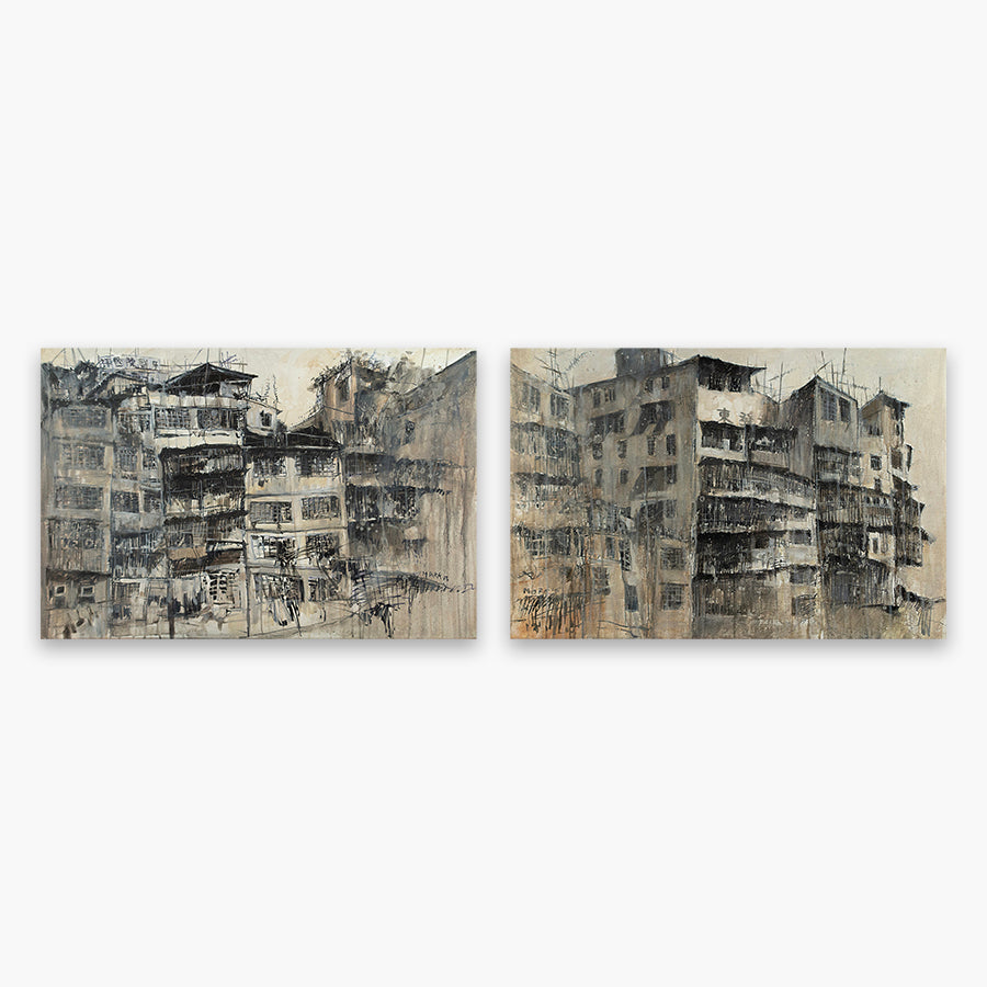 Fading Memory #06 (Diptych)