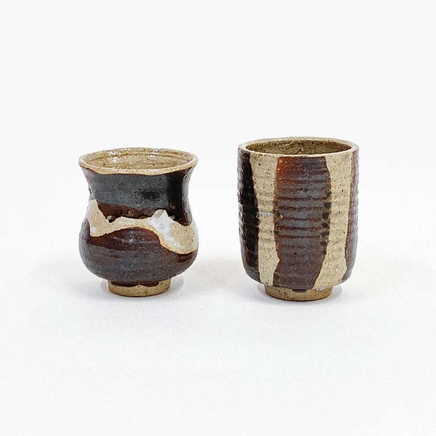 Ceramic Yin & Yan Cups (set of 2)