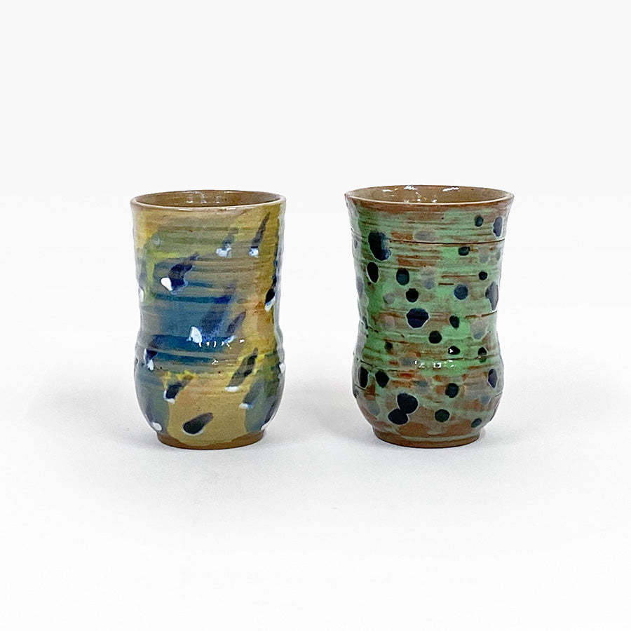Hand-painted Ceramic Drinkware Set 1